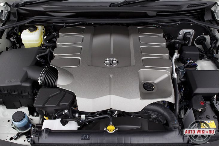 Двигатель автомобиля 2012 года